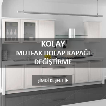 mutfak dolap kapağı değiştirme